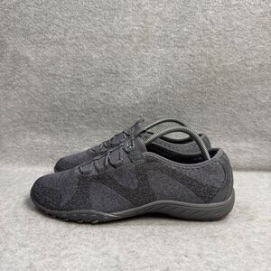 Skechers Womens Size 7 Grey Slip On Shoe Memory Foam Comfort Causal‎ Sneakers